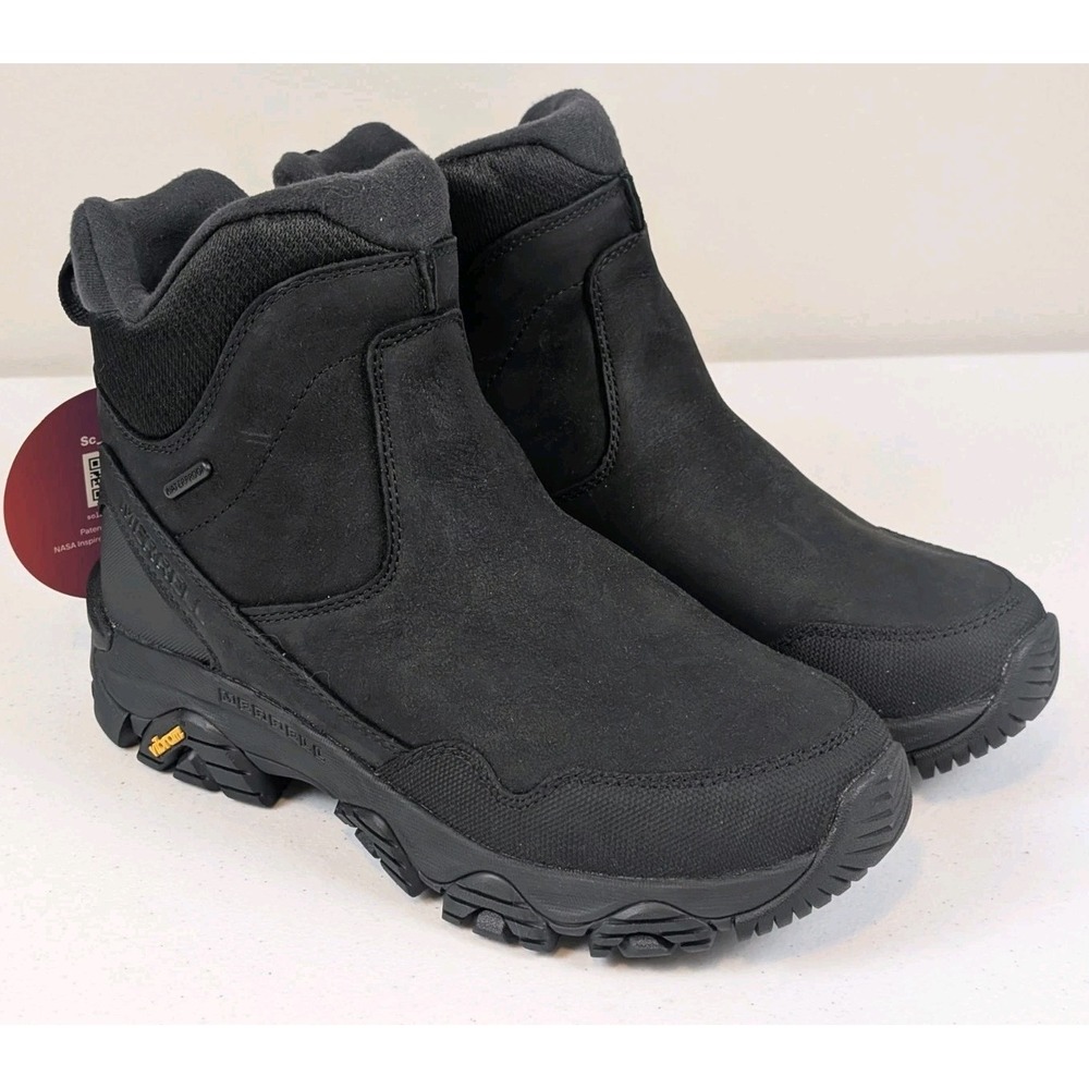 Merrell Men Coldpack 3 Thermo Tall Zip Waterproof Mens 7.5W Wide Width Boots